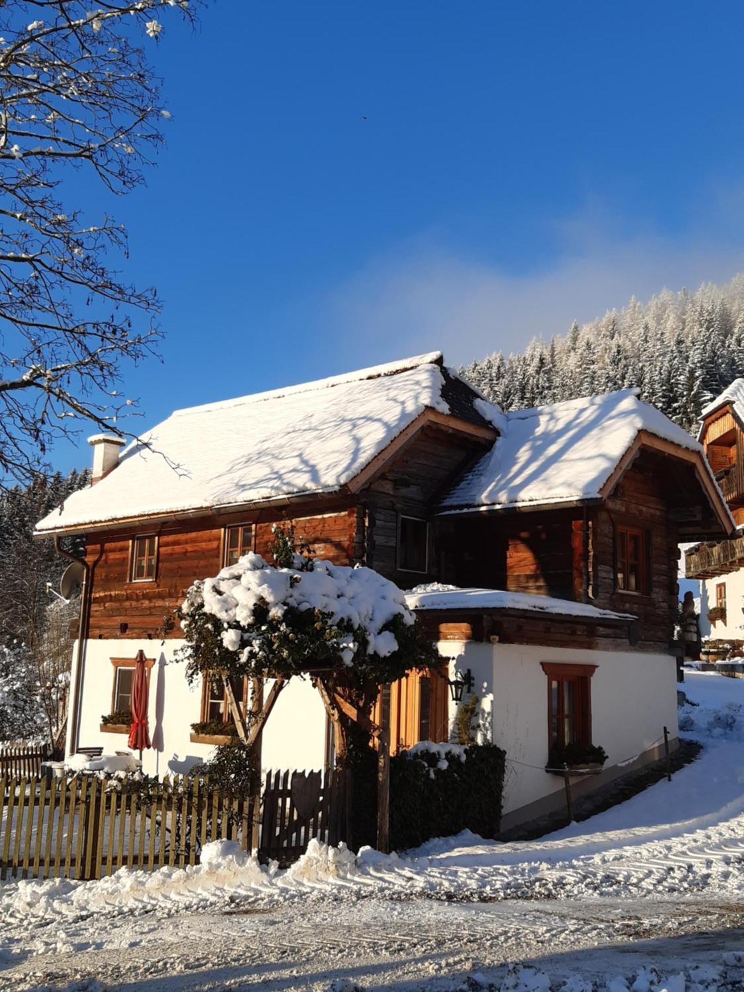 Troadkasten - Ferienhaus Am Bio-Bergbauernhof Aflenz Kurort Exterior photo